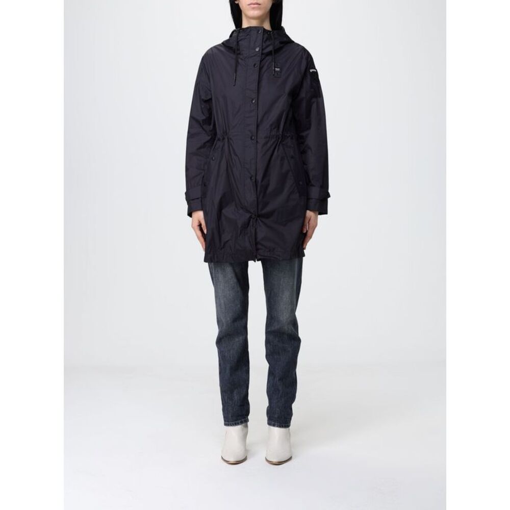 Blauer Women Blauer Nylon Raincoat With Hood